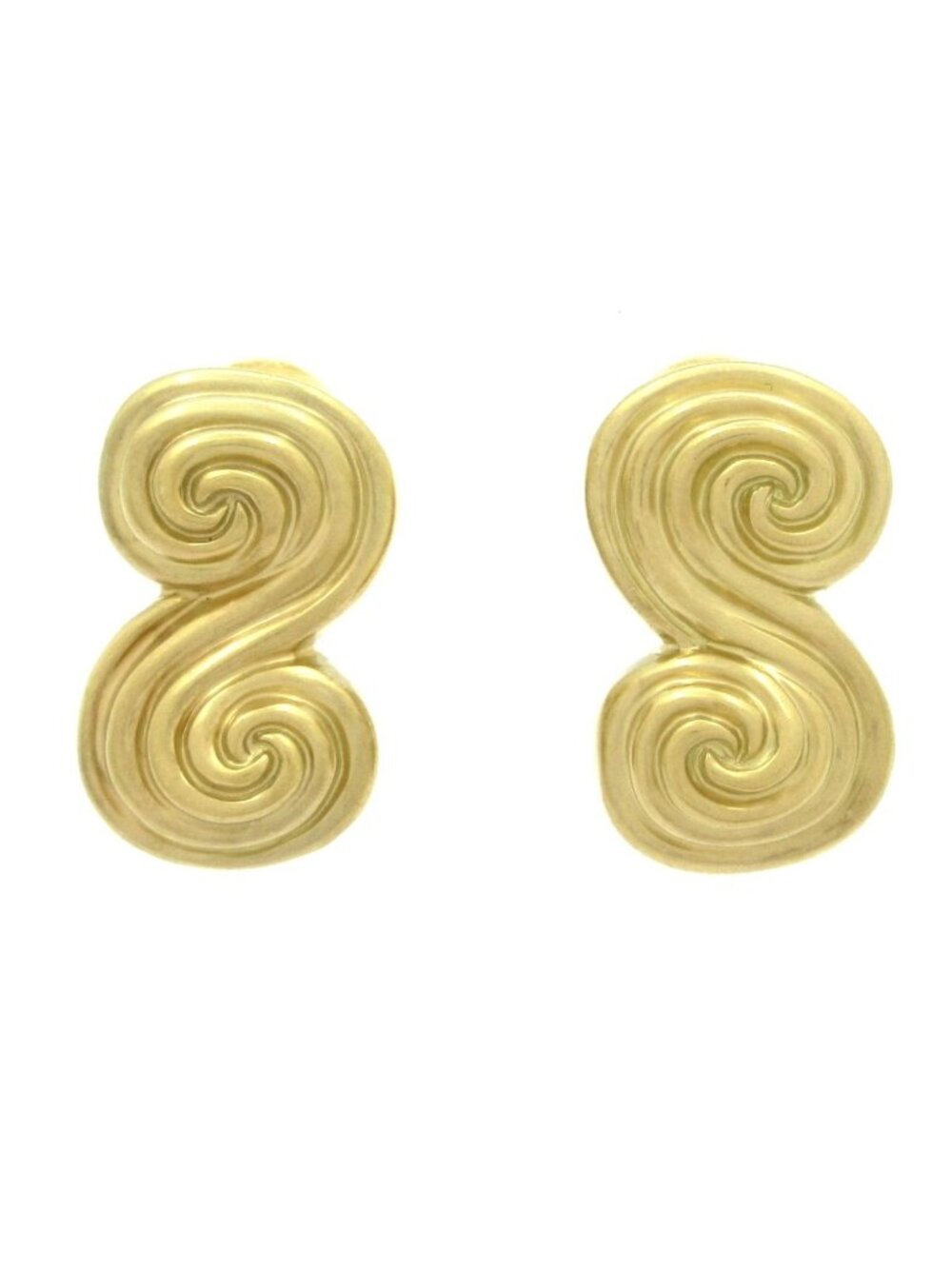 Tiffany & Co Earrings Tornado 18k Yellow Gold